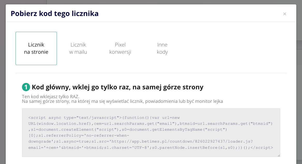 beTiMES PROOF: aktywacja i kod do wklejenia na stronę