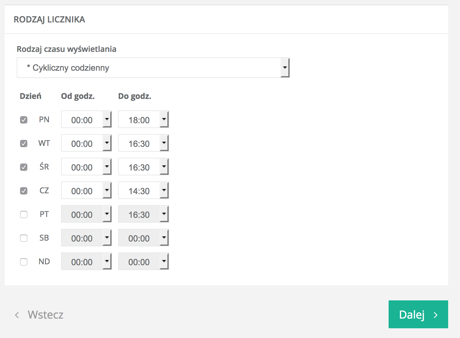 Licznik gwarancja dostawy beTimes.pl