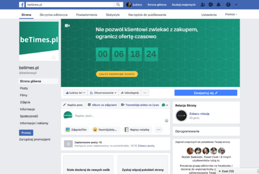 Facebook - wartości z używania