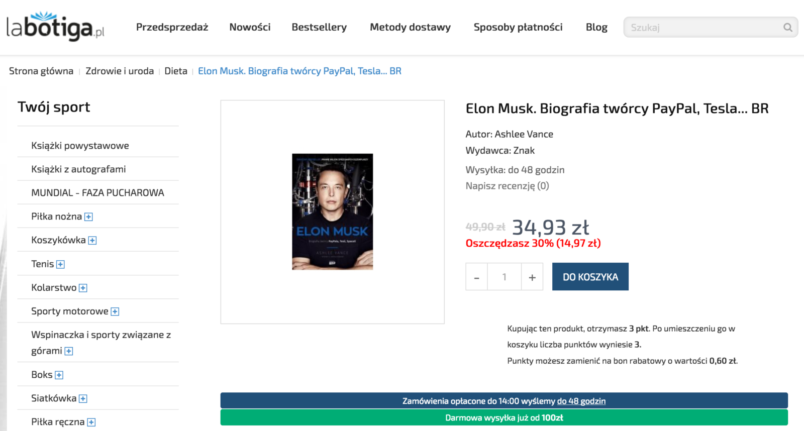 Promocje, liczniki i gwarancja dostawy w sklepach internetowych