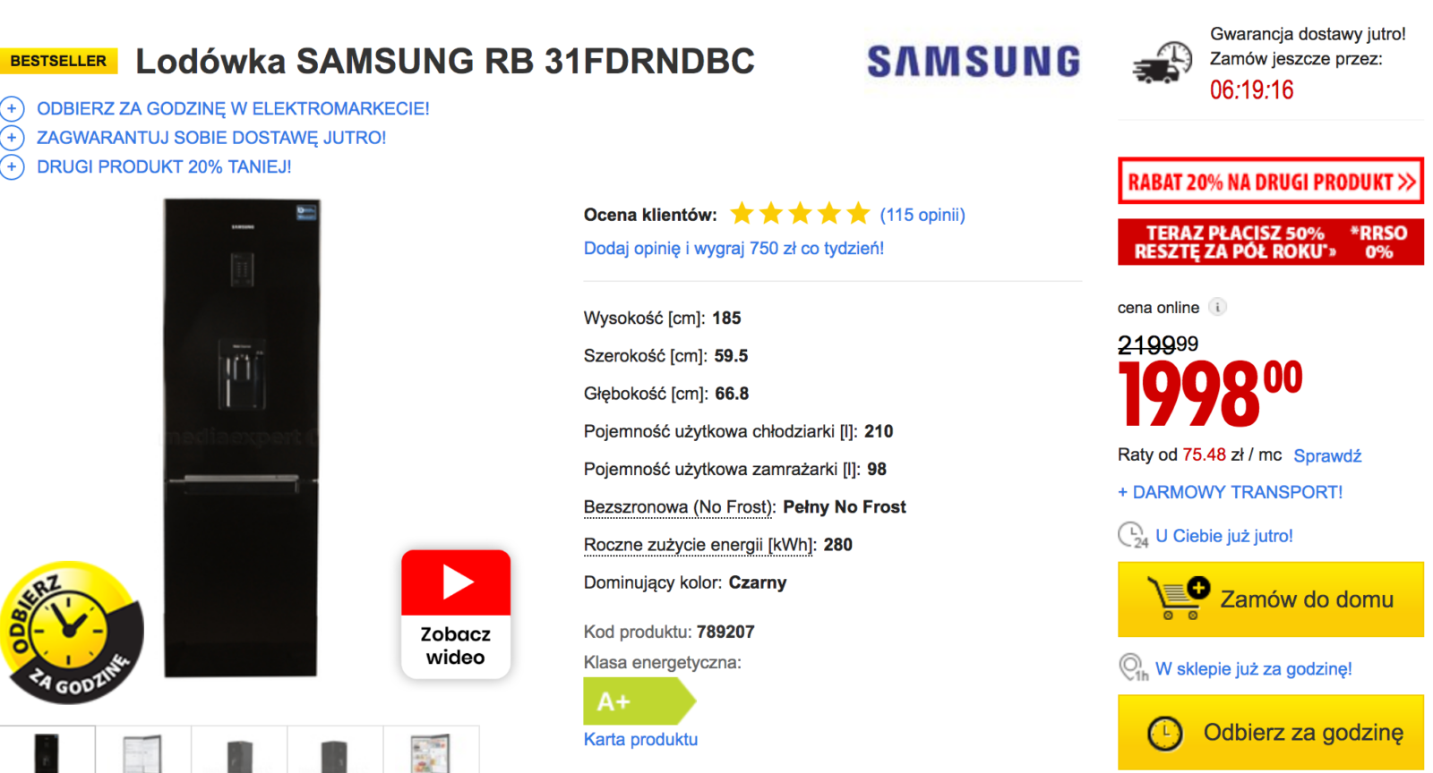 Promocje, liczniki i gwarancja dostawy w sklepach internetowych