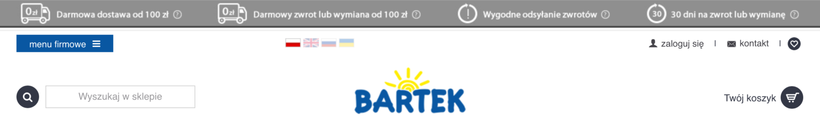 Co klient od razu musi zobaczyć, po wejściu na sklep internetowy?