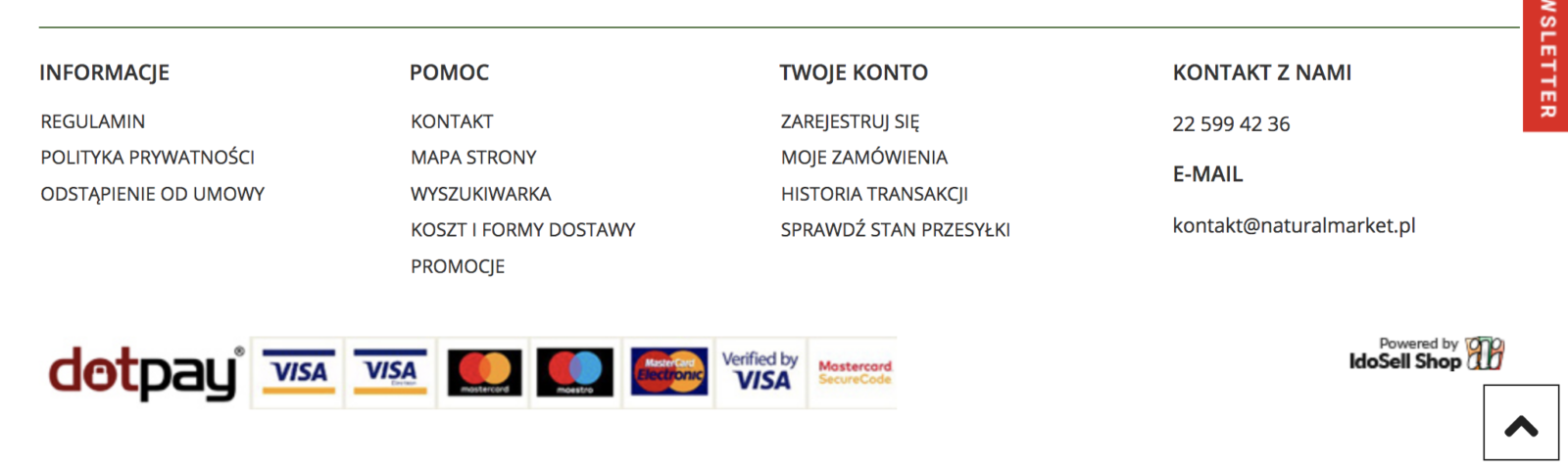 Co klient od razu musi zobaczyć, po wejściu na sklep internetowy?